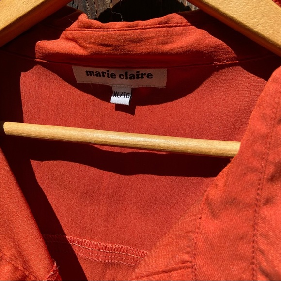 MARIE CLAIRE X-large sleeveless button up. Outdoors and hiking style. - Picture 4 of 11